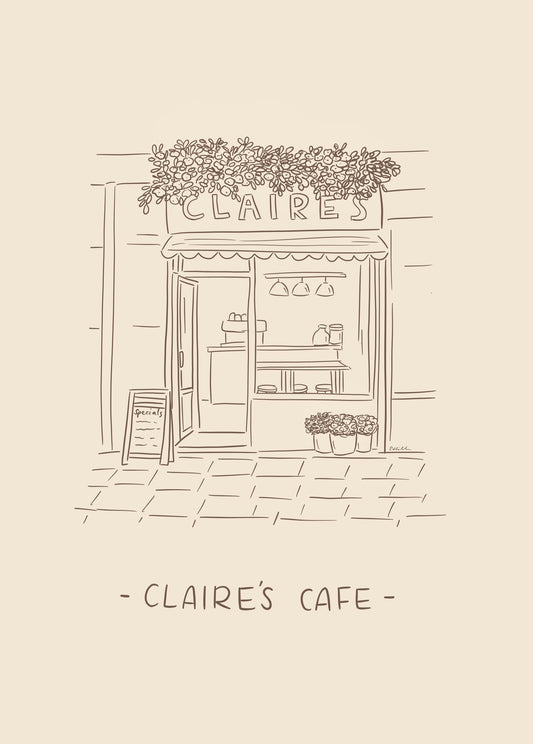 Feels like home - line illustration